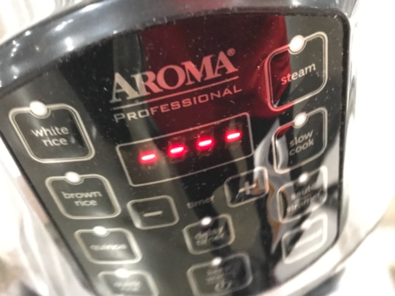 Photo 3 of Aroma Housewares ARC-954SBD Rice Cooker, 4-Cup Uncooked 2POINT5 Quart, Professional Version
