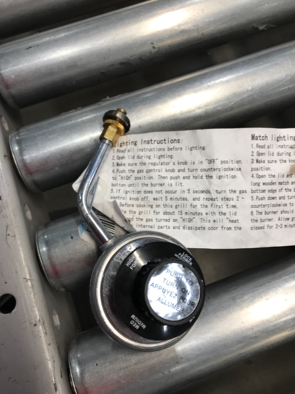 Photo 1 of  Gas Grill Control Valve Table Top Regulator TYQ-1A