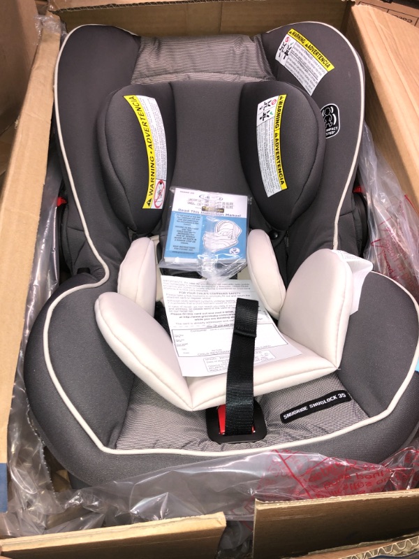 Photo 1 of Graco SnugRide SnugLock 35 Elite Infant Car Seat, Oakley Gray