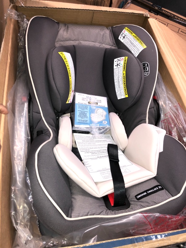 Photo 5 of Graco SnugRide SnugLock 35 Elite Infant Car Seat, Oakley Gray