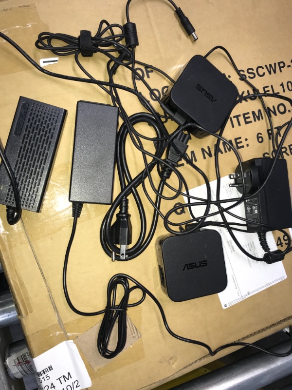 Photo 1 of SOLD AS IS !! BUNDLE OF ASSORTED TV'S AND MONITORS POWER CORDS 