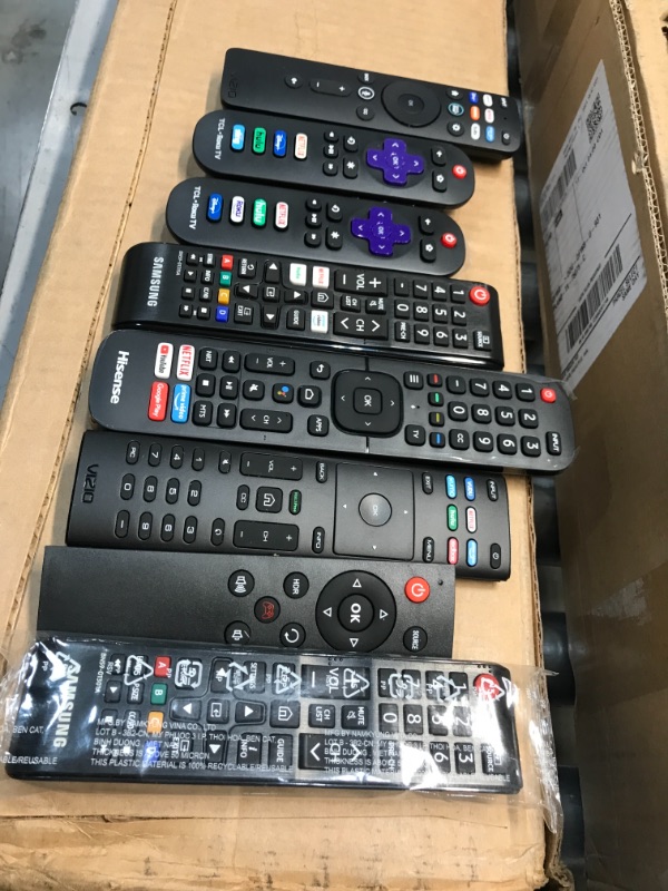 Photo 2 of SOLD AS IS !! BUNDLE OF ASSORTED TV'S AND MONITORS REMOTES 