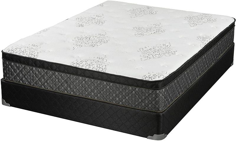 Photo 1 of  Queen Mattress White and Black- QUEEN 