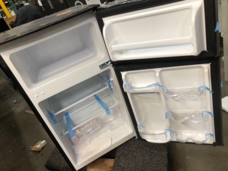 Photo 1 of 3.1 cu. ft. Mini Fridge in Stainless Look
