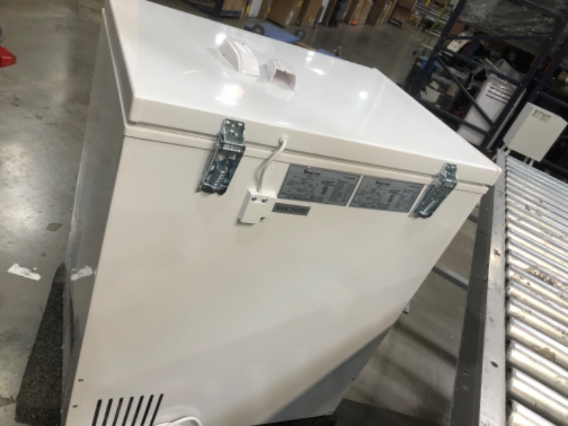 Photo 1 of 5.0 cu. ft. Chest Freezer in White

