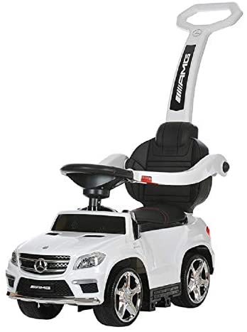 Photo 1 of Best Ride On Cars 4 in 1 Mercedes Battery Powered Push Car, White