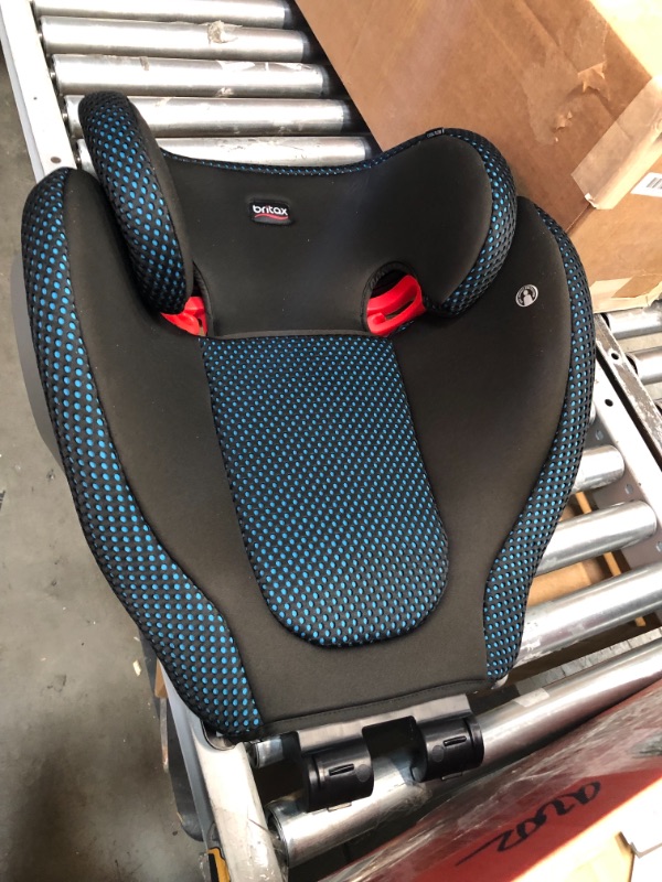 Photo 2 of Britax Highpoint 2-Stage Belt-Positioning Booster Car Seat, Teal - Highback and Backless Seat
