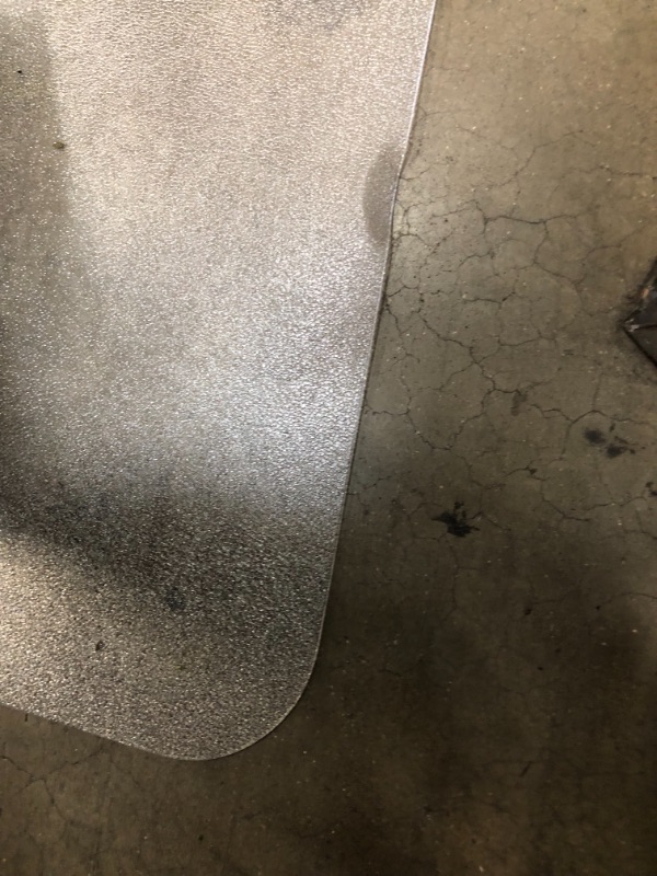 Photo 1 of Amazon Basics Polycarbonate Office Chair Mat, Clear - 47 in. x 59 in.

