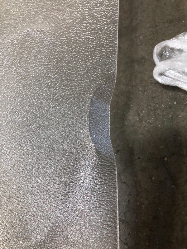 Photo 1 of Amazon Basics Polycarbonate Office Chair Mat, Clear - 47 in. x 59 in.

