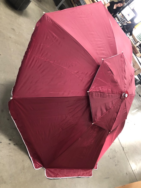 Photo 4 of (STOCK PHOTO INACCURATELY REFLECTS ACTUAL PRODUCT)
(BENT INNER COMPONENT)
 hangzhou ligu 9' red patio umbrella