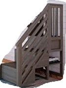 Photo 1 of (STAIRCASE ONLY)
staircase 180230-151 max and lily staircase for low loft, clay