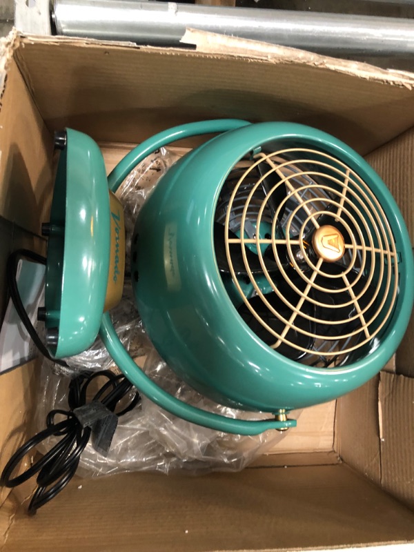 Photo 3 of (SPEEDS DONT SEEM TO CHANGE)
Vornado VFAN Vintage Air Circulator Fan, Green
