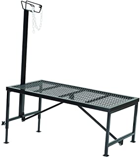 Photo 1 of (MISSING MANUAL)
Weaver Leather Livestock Steel Trim Stand, Assembled: 50-1/2" L x 24-3/4" W x 19" H

