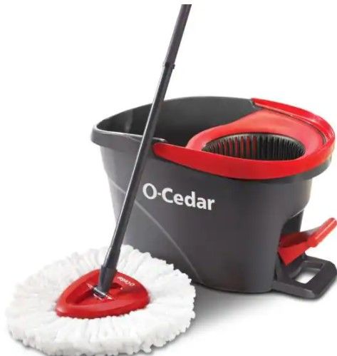 Photo 1 of 
O-Cedar
EasyWring Microfiber Spin Mop and Bucket System