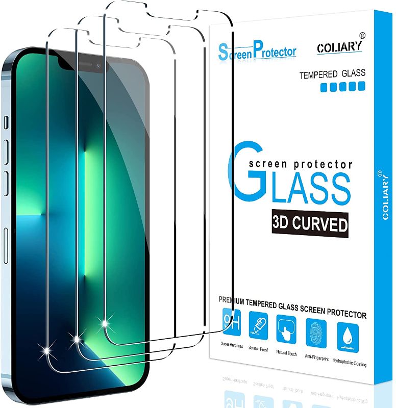 Photo 1 of PACK OF 2***
Glass Screen Protector Compatible with iPhone 13 Pro Max (6.7" Display, 2021 Released)- 3 Pack, 9H Tempered Glass Film, HD Clear, Bubble-Free Anti-Scratch for iPhone 13 Pro Max 5G Screen Protector Work Most Case
