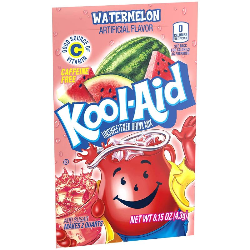 Photo 1 of  NON REFUNDABLE*OPEN BOX* MISSING SOME** BEST BY 09/04/2022
Kool Aid Watermelon 48 Count
