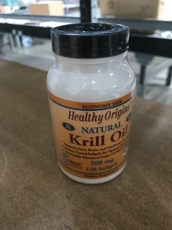 Photo 2 of  NON REFUNDABLE* EXPIRES 05/2022
Healthy Orgins Krill Oil Gels, 500 mg, 120 Count
