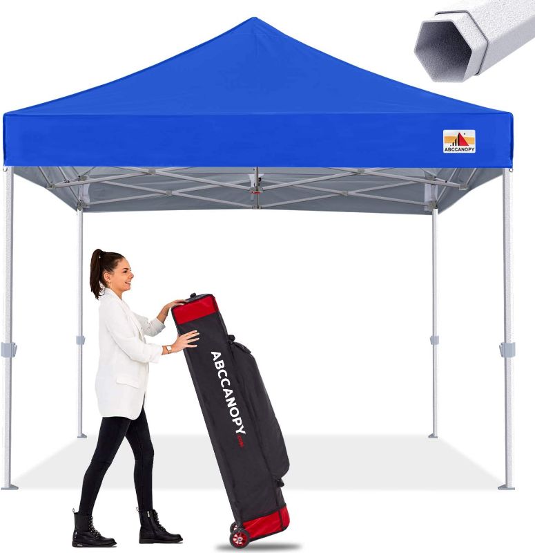 Photo 1 of ABCCANOPY Patio Pop Up Canopy Tent 10x10 Commercial-Series (Blue)