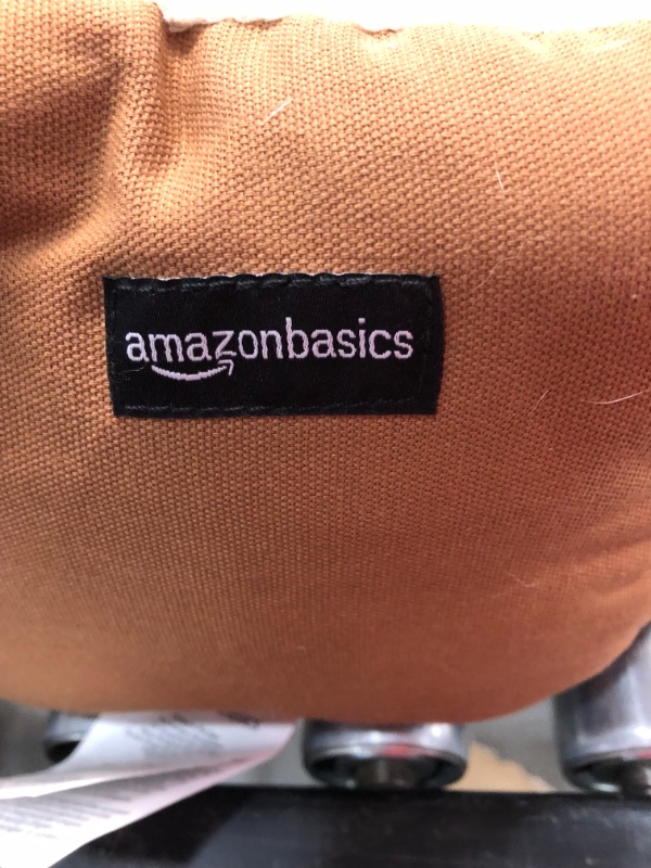 Photo 1 of Amazon Basics Round Bolster Dog or Cat Bed with Flannel Top