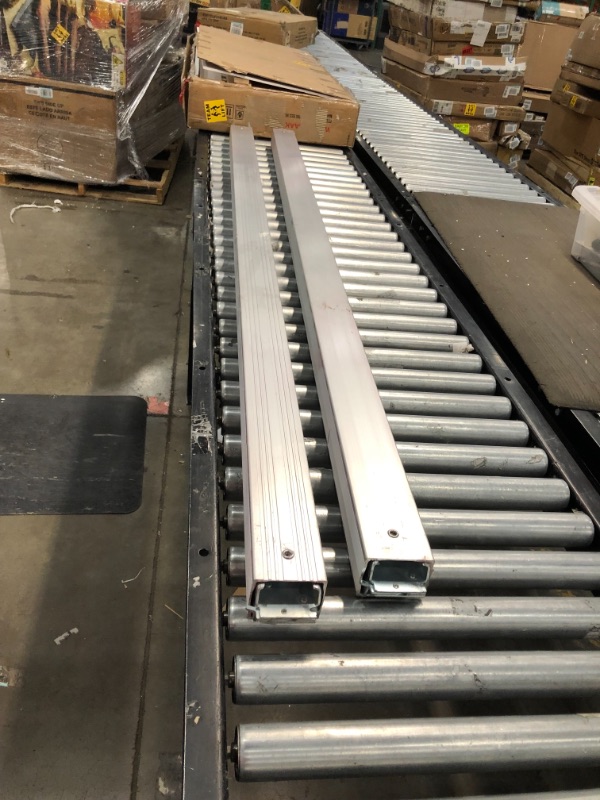 Photo 1 of 84"- 97" Adjustable Aluminum E-Track Decking/Shoring Beam | Cargo Load Lock Bar for Enclosed Trailers, Trucks, Vans, and Reefers with The E Track Tie-Down System (2 Pack)