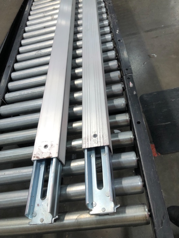 Photo 1 of 84"- 97" Adjustable Aluminum E-Track Decking/Shoring Beam | Cargo Load Lock Bar for Enclosed Trailers, Trucks, Vans, and Reefers with The E Track Tie-Down System (2 Pack)
