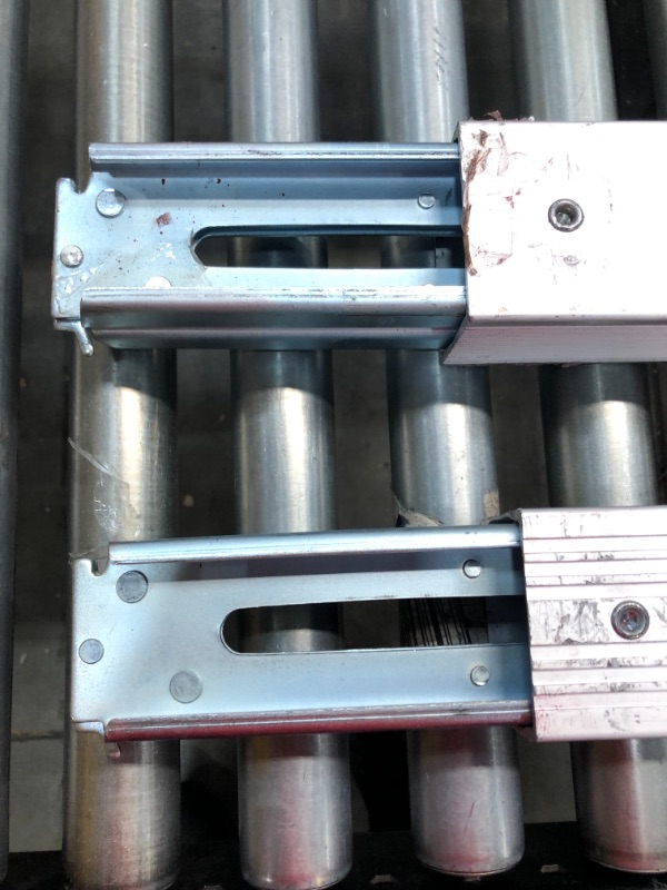 Photo 1 of 84"- 97" Adjustable Aluminum E-Track Decking/Shoring Beam | Cargo Load Lock Bar for Enclosed Trailers, Trucks, Vans, and Reefers with The E Track Tie-Down System (2 Pack)