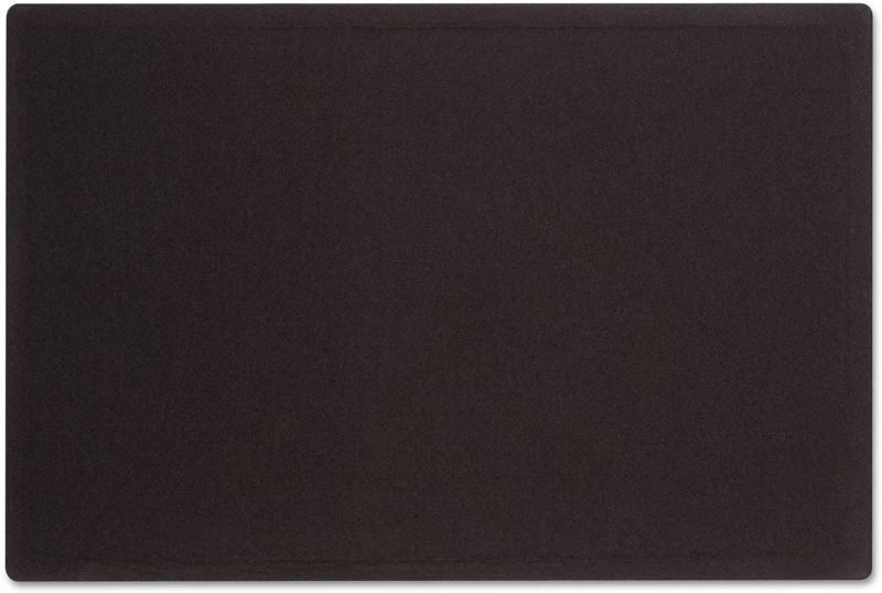 Photo 1 of QRT7684BK - Quartet Oval Office Fabric Bulletin Board