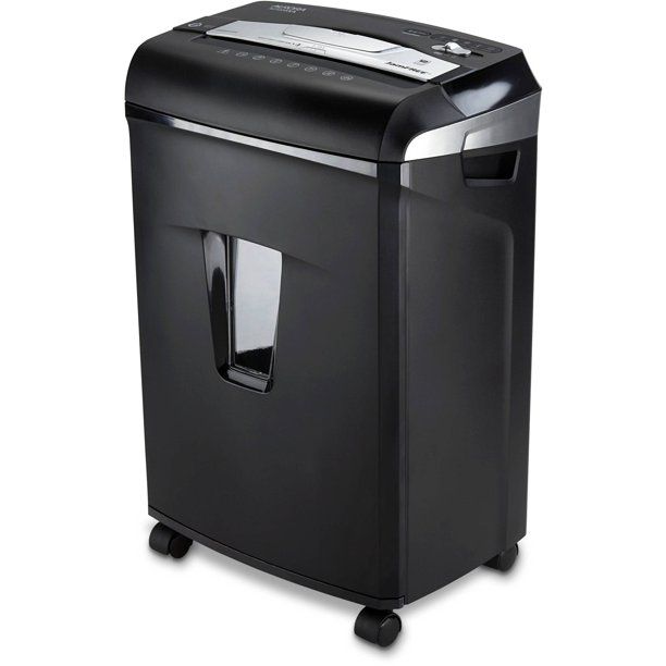 Photo 1 of Aurora JamFree AU1235XA 12-Sheet Cross-Cut Paper/Credit Card Shredder with Pull-Out Wastebasket