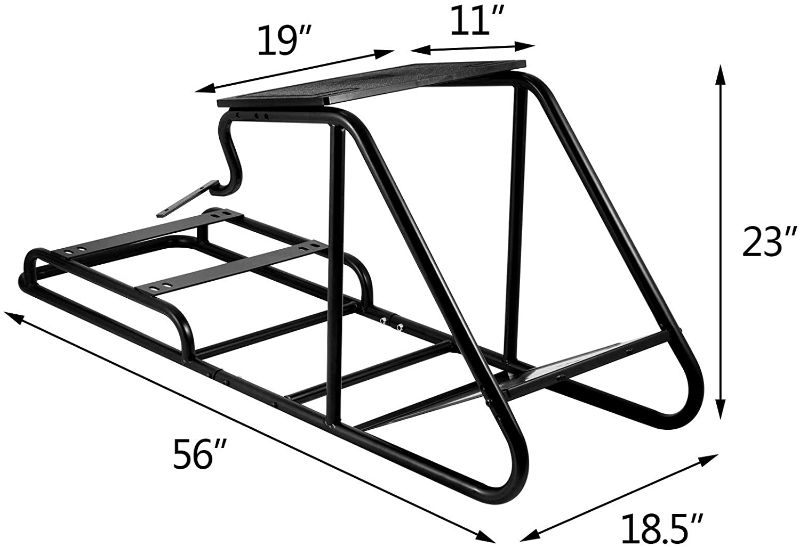 Photo 1 of VEVOR Racing Simulator Stand Adjustable Steering Wheel Stand Carbon Steel Racing Wheel Stand fit for Logitech G25, G27, G29, G920, Racing Wheel Gaming Stand, Not Included Wheel,Pedals and Chair