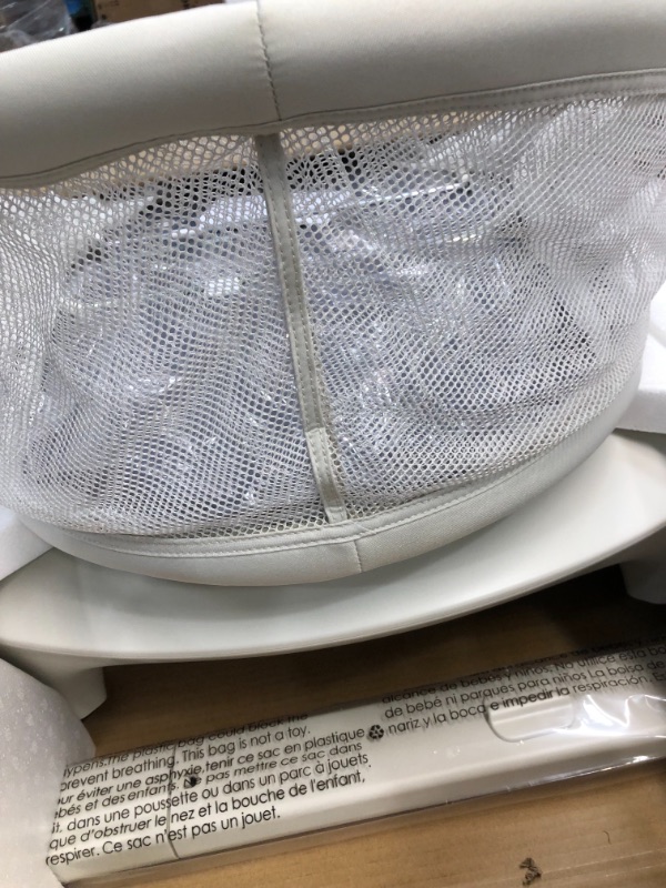 Photo 1 of 4moms mamaRoo Sleep Bassinet, Bluetooth Baby Bassinets and Furniture with 5 Unique Motions, 4 Built-in White Noise Options, Birch