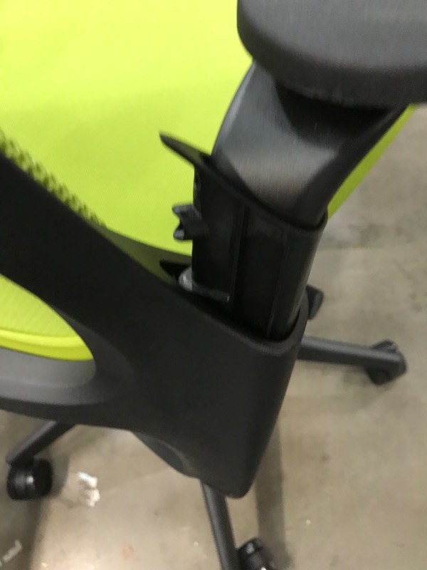 Photo 4 of Steelcase Series 1 Work Chair Office Chair - Graphite Frame Wasabi Green Cushions