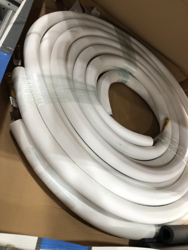 Photo 2 of 50 ft. Pre-Charged 3/8 in. x 3/4 in. No-Vac Quick Connect Line Set
