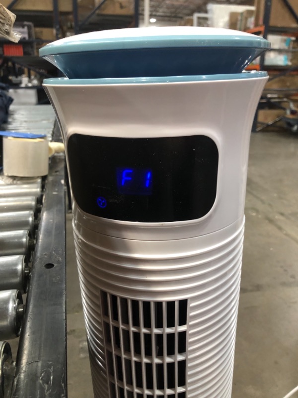Photo 1 of trustech Air Cooler, 43" Tower Fan w/Cooling & Humidification Function, 1 Gallon Water Tank, 3 Wind Speeds, 4 Modes, 70°Oscillation, 15H Timer, Super Quiet
//tested power on //missing remote 