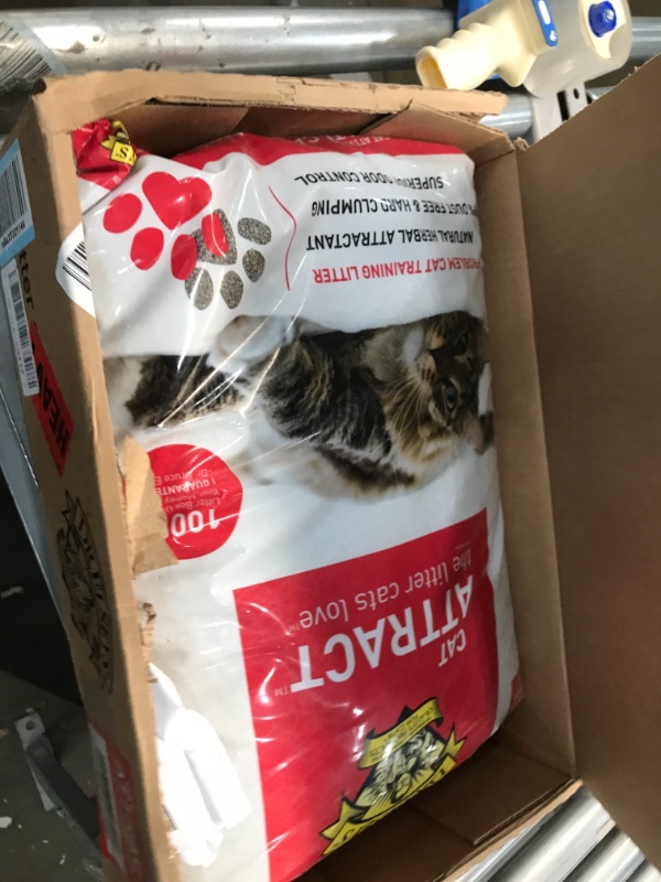 Photo 1 of Dr. Elsey's Precious Cat Attract Unscented Clumping Clay Cat Litter, 40-lb bag
