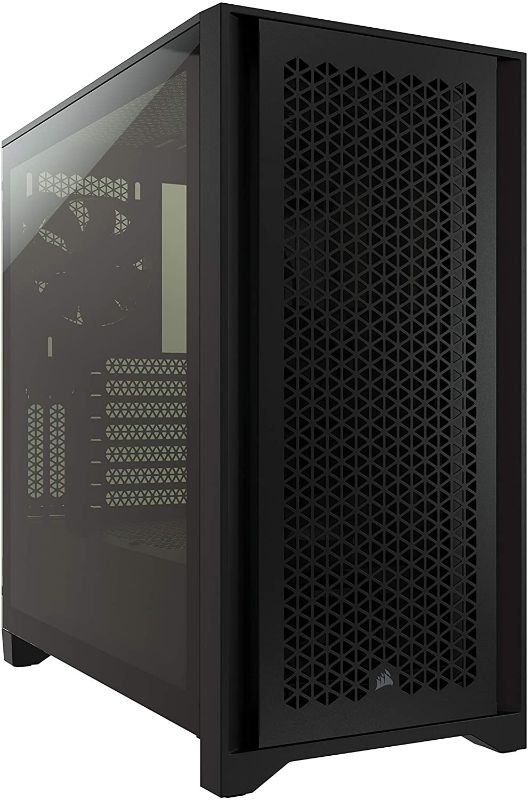 Photo 1 of Corsair 4000D Airflow Tempered Glass Mid-Tower ATX PC Case - Black
//NO GLASS //PARTS ONLY //PARTS BROKEN 