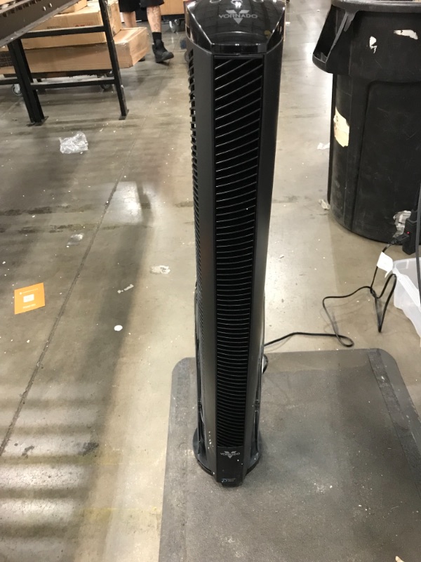 Photo 1 of Vornado OSCR37 AE Oscillating Tower Fan and Air Circulator, Works with Alexa, Whole Room, Black
//tested power on //missing components