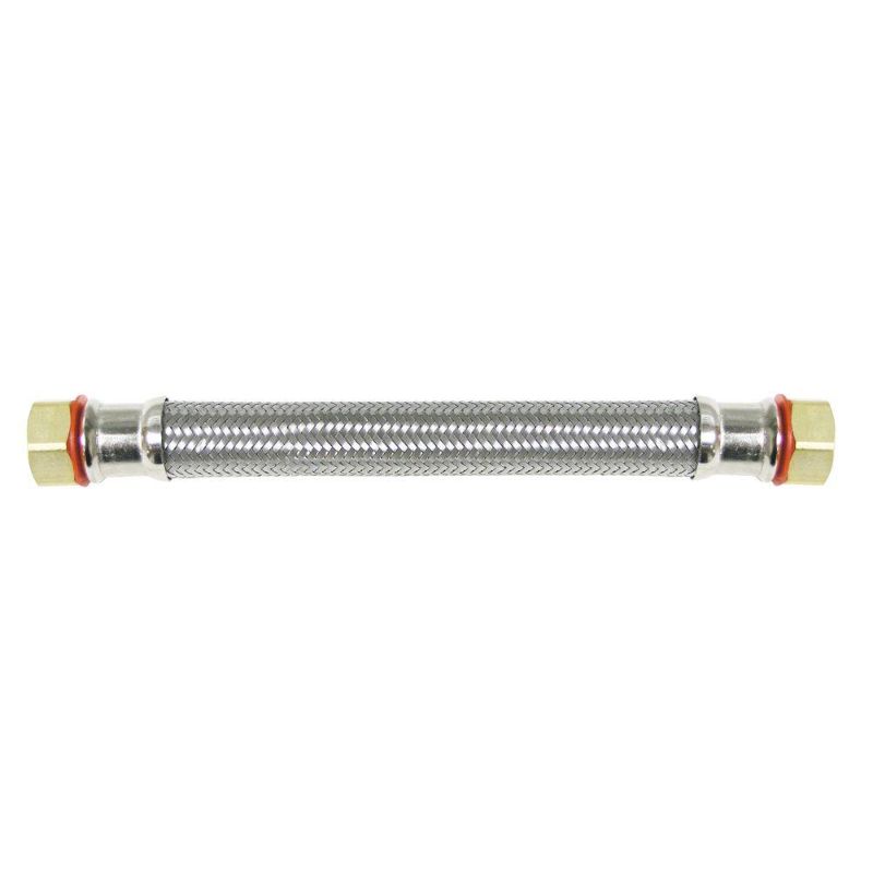 Photo 1 of **2 PIPES**
Everbilt 3/4 in. FIP X 3/4 in. FIP X 24 in. Stainless Steel Water Heater Supply Line
