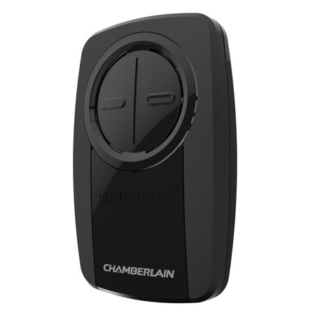 Photo 1 of Chamberlain KLIK3U-BK2 Black Universal Garage Door Remote Two Button
