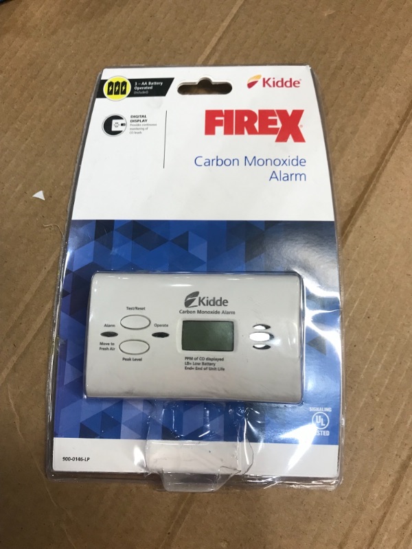 Photo 3 of Kidde Firex Battery Operated Digital Carbon Monoxide Detector
and, Hampton Bay Wireless Battery Free Door Bell with Button

