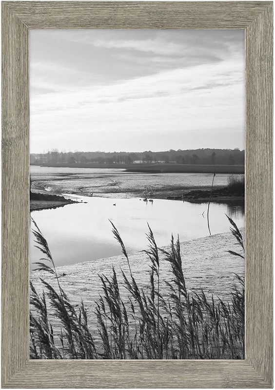 Photo 1 of 12"X16" RUSTIC PICTURE FRAME DRIFTWOOD WHITE