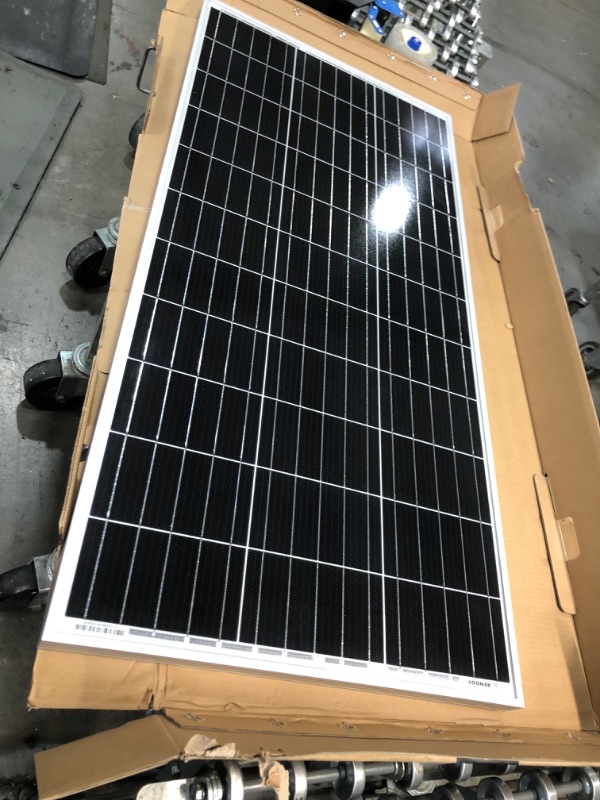 Photo 6 of Renogy 100-Watt 12-Volt Monocrystalline Solar Panel Compact Design (2-Piece)
