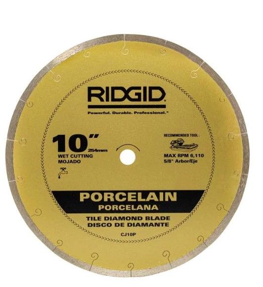 Photo 1 of 10 in. Premium Tile Diamond Blade
