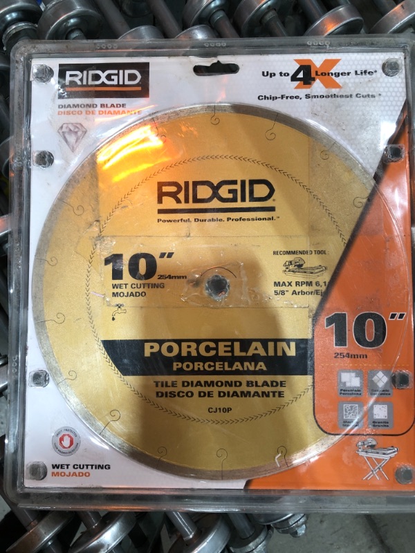 Photo 2 of 10 in. Premium Tile Diamond Blade
