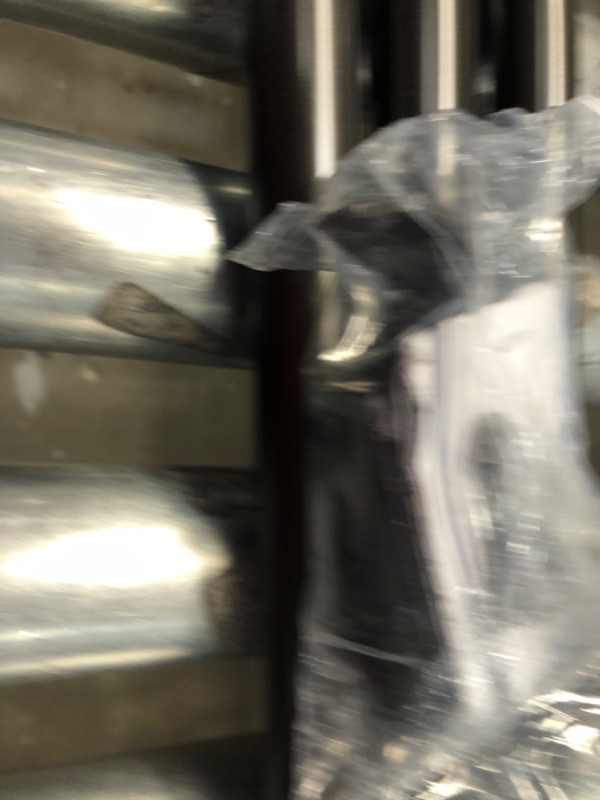 Photo 2 of  Decopolitan Industrial Wrap Around Telescoping Curtain Rod Set, 72-144", Black