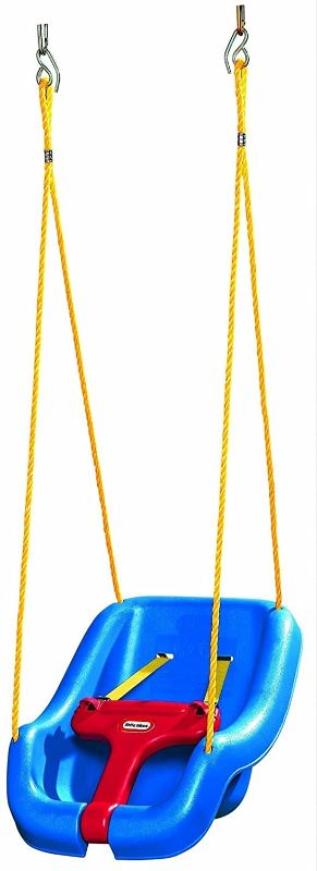 Photo 1 of ittle Tikes 2-in-1 Snug 'n Secure Swing Blue, 16.30 L x 16.00 W x 17.00 H Inches