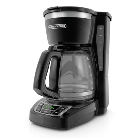 Photo 1 of 12-Cup Black Programmable Coffeemaker
