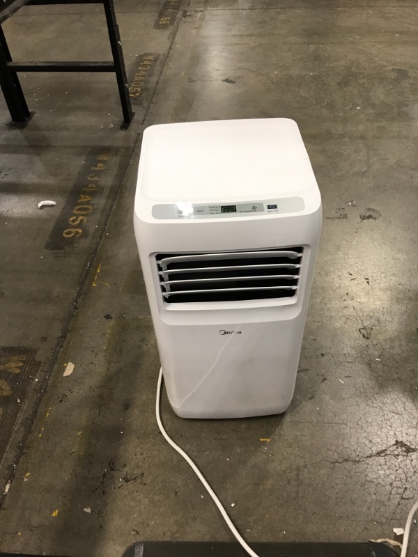 Photo 2 of MIDEA 3-in-1 Portable Air Conditioner, Dehumidifier, Fan, for Rooms up to 175 sq ft, White
