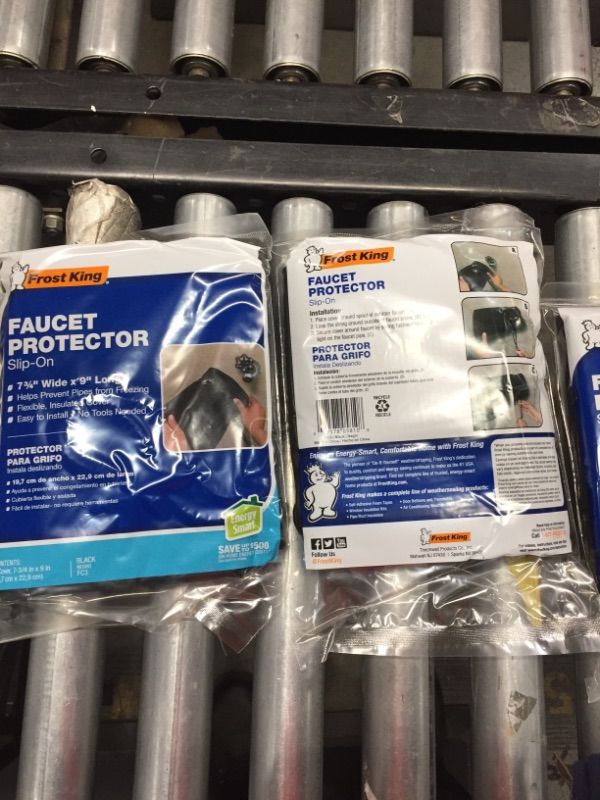 Photo 1 of 5 PACK Home & Tools Slip On Faucet Protector THERMWELL Products Faucet Covers FC3 077578058108 Model
