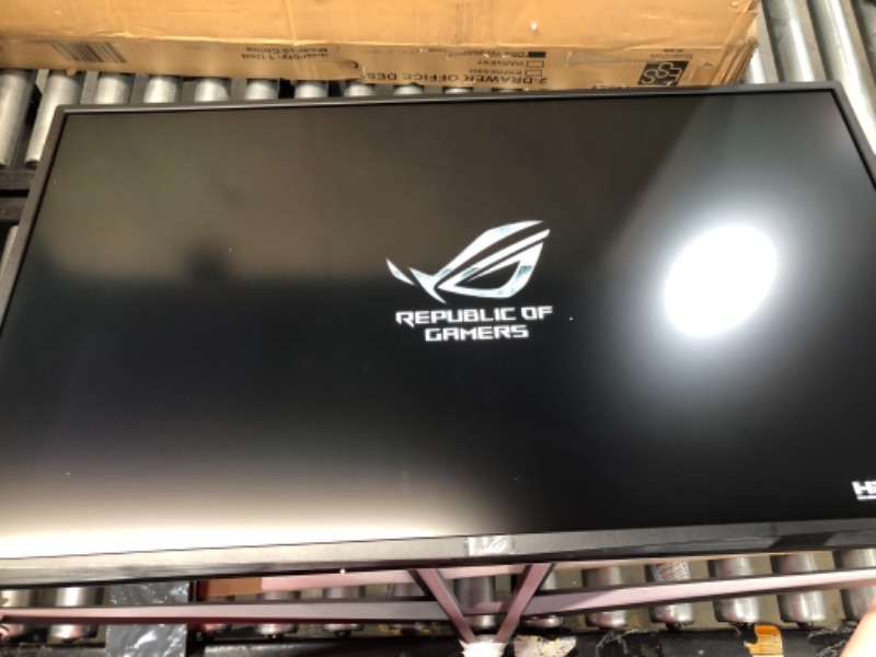 Photo 2 of ASUS ROG Strix 43” 4K HDR DSC Gaming Monitor (XG43UQ) - UHD (3840 x 2160), 144Hz, 1ms, HDMI 2.1, Extreme Low Motion Blur Sync, FreeSync Premium Pro, DisplayHDR1000, DCI-P3 90%, DisplayPort, USB
