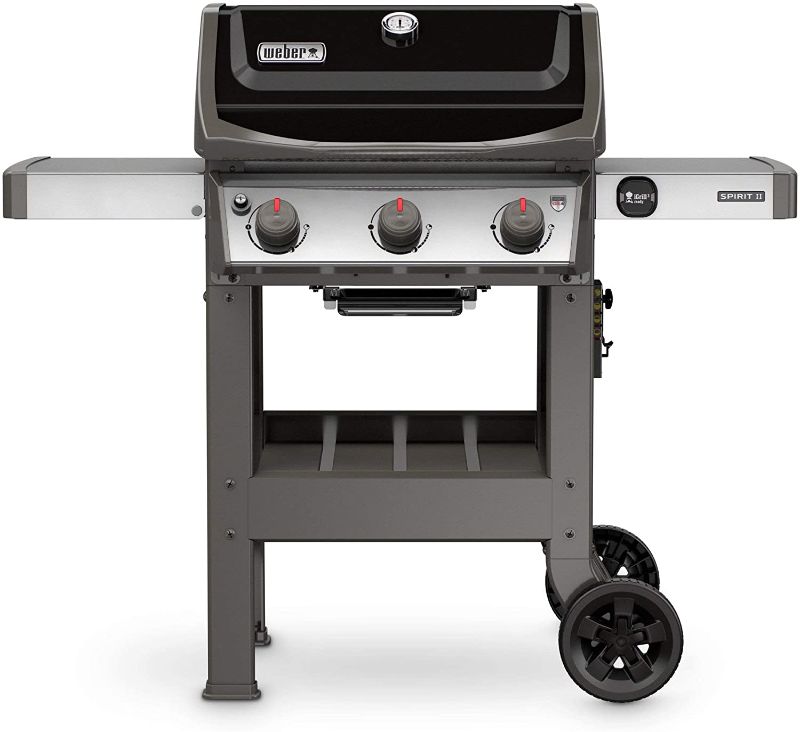 Photo 1 of Weber 45010001 Spirit II E-310 3-Burner Liquid Propane Grill, Black
